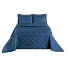 Kit 3 Peças Cobre Leito Colcha Casal King Enxoval Para Hotel
