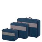 Kit 3 Peças com Organizadores de Viagem Azul - Marinho