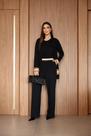 Kit 3 peças conjunto calça, regata alça e blusa manga longa viscolycra