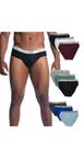 Kit 3 Peças Cueca Slip Masculina 100% algodão top imperdível. GG - kit 3 peças