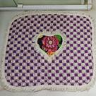 Kit 3 Peças de Tapete Banheiro Algodão 100% Tamanho 50x40cm para Piso Chão Estampado e Liso