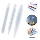 Kit 3 Peças Forma Molde Silicone Caneta Resina Novidade 3 Modelos Diferentes