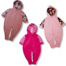 Kit 3 Peças Macacão Bebe Plush C/ Zíper Pelúcia Macio Menino Kit 3 Peças Macacão Bebe Plush C/ Zíper Pelúcia Macio Menino