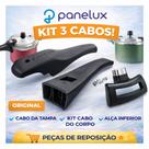 Kit 3 Peças Reparo Panela De Pressão Panelux Maximum Premium 3L 4.5L Cabos Alça