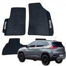 Kit 3 Peças Tapete Emborrachado Veículos GM Tracker AT, LT, LTZ 2020 a 2025 - V7656