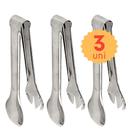 Kit 3 Pegador de Salada Multifunção Multiuso 100% Inox Profissional Restaurante Bar Buffet Kit 3 Pegador de Salada Multifunção Multiuso 100% Inox Profissional Restaurante Bar Buffet