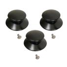 Kit 3 Pegador Puxador Panela Tampa Vidro e Ferro e Parafuso