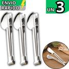 Kit 3 Pegador Universal Em Inox Grande 29Cm Pães Bolos Macarrão Massas Salada Carne Frios Ideal Kit 3 Pegador Universal Em Inox Grande 29Cm Pães Bolos Macarrão Massas Salada Carne Frios Ideal