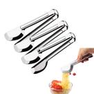 Kit 3 Pegador Universal Inox Multiuso Churrasco Lanches