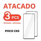 Kit 3 Película De Vidro Temperado 3D Xiaomi Poco C67 +NF