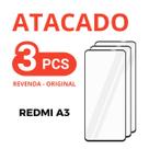 Kit 3 Película De Vidro Temperado 3D Xiaomi Redmi A3 +NF