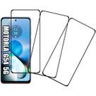 Kit 3 Películas 3D Vidro para Moto G54