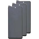 Kit 3 Películas Cerâmica Fosca Privacidade para Moto G54