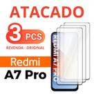Kit 3 Películas De Vidro 3D Para Redmi A7 Pro - Película Xiaomi Mi Atacado