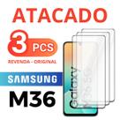 Kit 3 Películas De Vidro 3D Para Samsung M36 - Película Vidro Temperado Premium