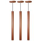 Kit 3 Pendente Luminária Tubo Cobre 50 Cm