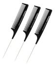 Kit 3 Pente Cabo Fino Separador De Mechas Penteado Toni&guy Kit 3 Pente Cabo Fino Separador De Mechas Penteado Toni&guy
