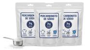 Kit 3 Percarbonato De Sódio 2kg Tira Manchas Branqueador Premium 06Kg