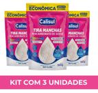 Kit 3 Percarbonatos De Sódio Calisul Removedor De Manchas