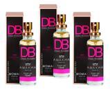 Kit 3 Perfume DB Feminino Amakha Paris Bolso Bolsa