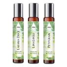 Kit 3 Perfumes Roll On 10ml Feminino - Cítrico e Refrescante