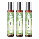 Kit 3 Perfumes Roll On 10ml Feminino - Oriental Marcante