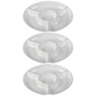 Kit 3 Petisqueira de Melamina Premium Leve Resistente Grande com 4 Divisões - 33,5 cm - Bestfer Kit 3 Petisqueira de Melamina Premium Leve Resistente Grande com 4 Divisões - 33,5 cm - Bestfer