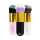 Kit 3 Pincéis Espanador Pompom Maquiagem Pó de Unhas Acrigel