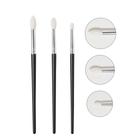 Kit 3 pincéis para maquiagem