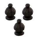 Kit 3 Pinhas Ferro Fundido N13 para Grade e Muro 5x3cm Fundição São Cristóvão