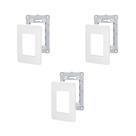 Kit 3 Placa 4X2 3 Mód S730103274 Gamma Silver Orion Schneide Kit 3 Placa 4X2 3 Mód S730103274 Gamma Silver Orion Schneide