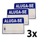 Kit 3 Placa Pvc Aluga-se Auto-adesiva Jaime Kit 3 Placa Pvc Aluga-se Auto-adesiva Jaime