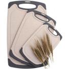 Kit 3 Placas de Cortar Plástico Antiderrapante Cores Kit 3 Placas de Cortar Plástico Antiderrapante Cores