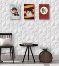Kit - 3 placas decorativas harry potter Kit - 3 placas decorativas harry potter
