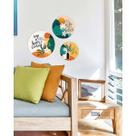 Kit 3 Placas Decorativas Mensagens Motivacionais Inspiradoras