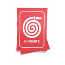 Kit 3 Placas sinalização 15x21cm EM PVC PL(119D) Tema: Hidrante Kit 3 Placas sinalização 15x21cm EM PVC PL(119D) Tema: Hidrante