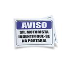 Kit 3 Placas sinalização 15x21cm EM PVC PL(262) - Tema: Veículo Kit 3 Placas sinalização 15x21cm EM PVC PL(262) - Tema: Veículo