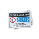 Kit 3 Placas sinalização 15x21cm EM PVC PL(342) Tema: PPLerencial Kit 3 Placas sinalização 15x21cm EM PVC PL(342) Tema: PPLerencial