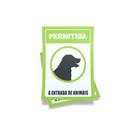 Kit 3 Placas sinalização 15x21cm EM PVC PL(49) - Tema: Bem-vindo