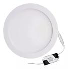 kIT 3 Plafon Luminaria Led 24w Embutir Redonda Bilvolt 4000k Branco Neutro Startec
