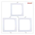 Kit 3 Plafon Painel Led Quadrado Embutir 6500k 18w Biv Avant