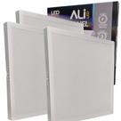 Kit 3 Plafons Led Sobrepor Quadrado 32W 6500K (Branco Frio) 2240L Bivolt Termo EcoPanel ALI-1PF007 ALI