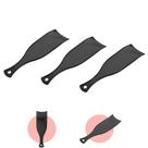 Kit 3 Plaquete para Tintura Mechas Cabelo Cabelereiro Luzes Profissional Dompel Preta