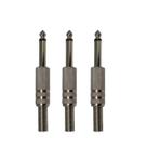 Kit 3 Plug P10 Macho Mono com Mola Simples Dreamer