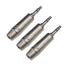 Kit 3 Plug P2 Macho Estéreo Prof P/ Celular Mesmo com Capa