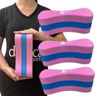 Kit 3 Polibóias Flutuador De Perna Natação e Hidroginástica Em EVA DF1090-RS Rosa Dafoca Sports''