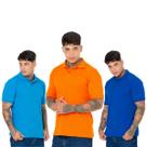 Kit 3 Polos Masculinas para um Visual Versátil Elegante Kit 3 Polos Masculinas para um Visual Versátil Elegante