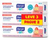 Kit 3 Pomada Infantil Baby De Assadura Baruel 45g