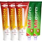 Kit 3 Pomada Massageadora Milagrosa 150g + 2 Creme Para Massagem Mil Dores 100g