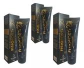 Kit 3 Pomadas Massageadora Fisiofort Premium Bio Instinto